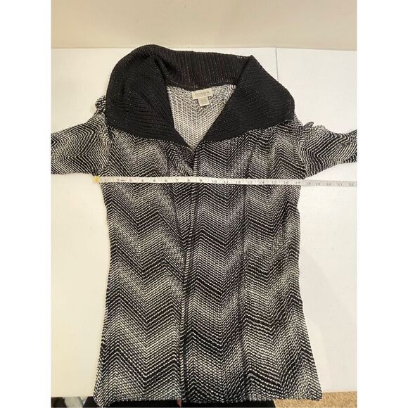 Chicos women’s bundle lot cardigan and long sleeved shirt size 0 or small - Picture 6 of 13